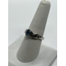 925 Sterling Silver & Topaz Ring Size 8