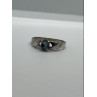 925 Sterling Silver & Topaz Ring Size 8