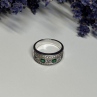 925 Sterling Silver CZ Ring Size 8
