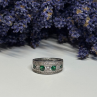 925 Sterling Silver CZ Ring Size 8