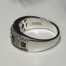 925 Sterling Silver CZ Ring Size 8