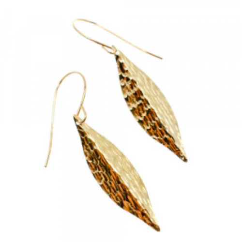 14K Yellow Gold Autumn Mood Earrings
