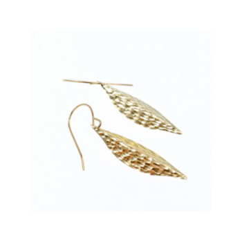 14K YELLOW GOLD AUTUMN MOOD EARRINGS