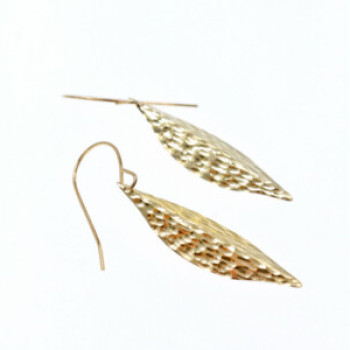 14K Yellow Gold Autumn Mood Earrings