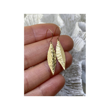14K YELLOW GOLD AUTUMN MOOD EARRINGS