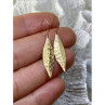14K Yellow Gold Autumn Mood Earrings