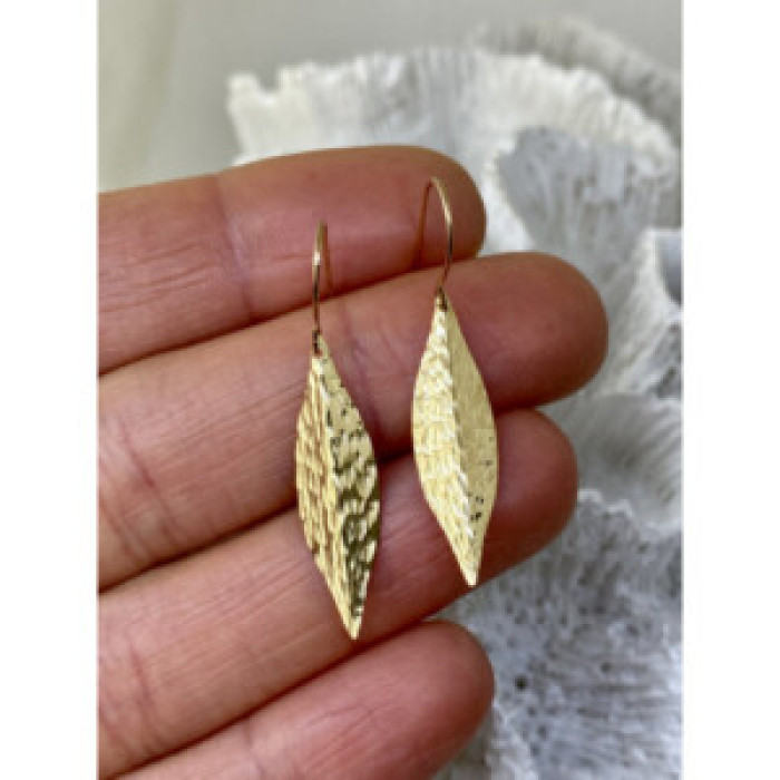 14K Yellow Gold Autumn Mood Earrings