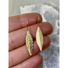 14K Yellow Gold Autumn Mood Earrings