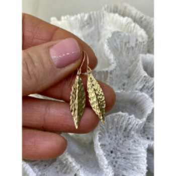 14K Yellow Gold Autumn Mood Earrings