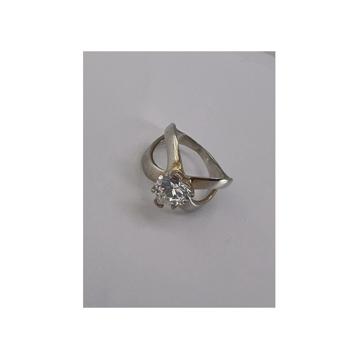 925 Sterling Silver Ncz Heart Ring Size 6