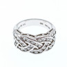 925 Sterling Silver CZ Ring Size 7