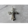 925 STERLING SILVER DIAMONDS CROSS PENDANT