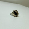 925 Sterling Silver Black Onyx Ring Size 6.5