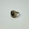 925 Sterling Silver Black Onyx Ring Size 6.5