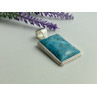 925 STERLING SILVER TURQUOISE PENDANT