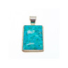 925 STERLING SILVER TURQUOISE PENDANT