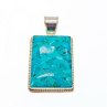 925 Sterling Silver Turquoise Pendant