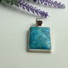 925 Sterling Silver Turquoise Pendant