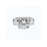 925 Sterling Silver CZ Ring Size 5.5