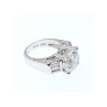 925 Sterling Silver CZ Ring Size 5.5