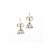 925 Sterling Silver CZ Stud Earrings