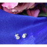 925 Sterling Silver CZ Stud Earrings