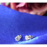925 Sterling Silver CZ Stud Earrings