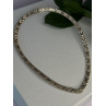 Elegant Italy 925 Sterling Silver Necklace Length 17.5 inch
