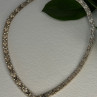 Elegant Italy 925 Sterling Silver Necklace Length 17.5 Inch