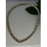 Elegant Italy 925 Sterling Silver Necklace Length 17.5 inch