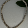 Elegant Italy 925 Sterling Silver Necklace Length 17.5 Inch