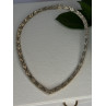 Elegant Italy 925 Sterling Silver Necklace Length 17.5 inch