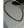 Elegant Italy 925 Sterling Silver Necklace Length 17.5 inch