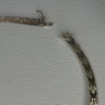 Elegant Italy 925 Sterling Silver Necklace Length 17.5 Inch