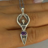 925 Sterling Silver Amethyst 