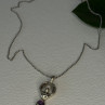 925 Sterling Silver Amethyst 