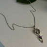 925 Sterling Silver Amethyst 