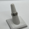 925 Sterling Silver & Spinner Geo Art Ring Size 7