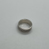 925 Sterling Silver & Spinner Geo Art Ring Size 7