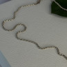 Vintage 925 Sterling Silver Sodalite Necklace Length 20 Inch