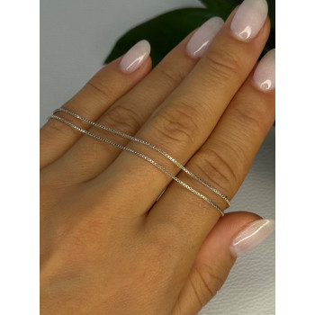 925 Sterling Silver Topaz & Sapphire & Marcasite Necklace Length 15.5 inch