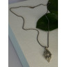 Elegant Vintage 925 Sterling Silver Marcasite Necklace Length 17.5 inch