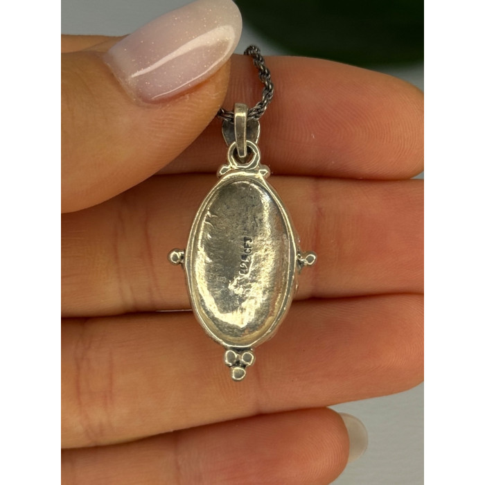 Elegant Vintage 925 Sterling Silver Marcasite Necklace Length 17.5 inch