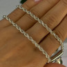 925 Sterling Silver Onyx Heart Necklace Length 24 Inch