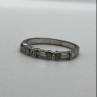 925 Sterling Silver & CZ Ring Size 6.5
