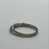 925 Sterling Silver & CZ Ring Size 6.5