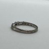925 Sterling Silver & CZ Ring Size 6.5