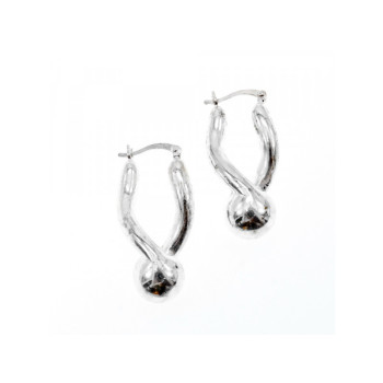 925 Sterling Silver Earrings Italy