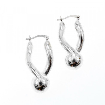 925 Sterling Silver Earrings Italy