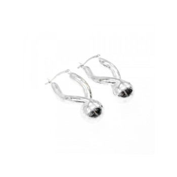 925 Sterling Silver Earrings Italy
